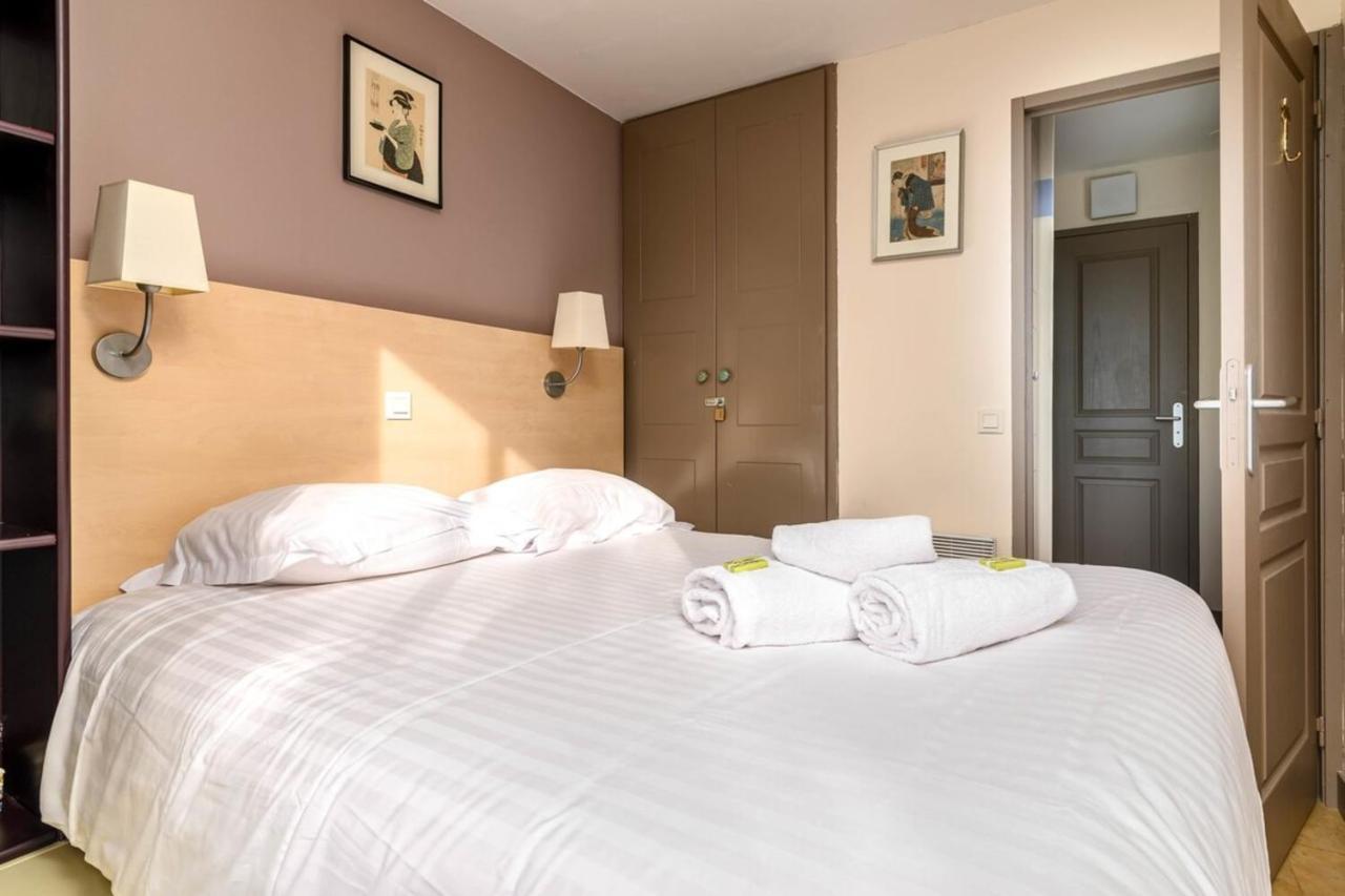 Air-Conditioned Apartment With Sea View Furnished Terrace & Parking Cap-d'Ail Buitenkant foto